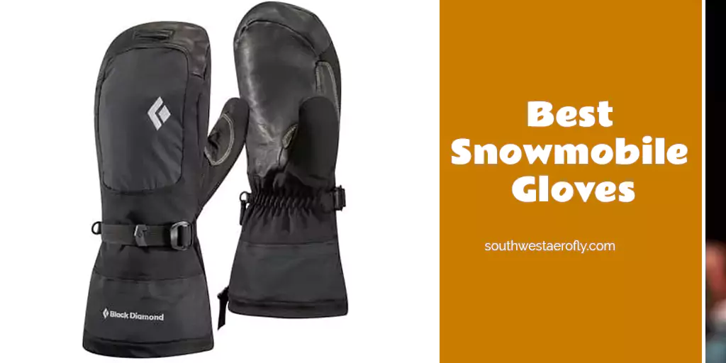 best snowmobile gloves: Black Diamond Mittens