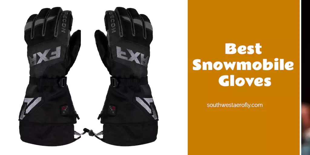 FXR Heated Snowmobile Gloves